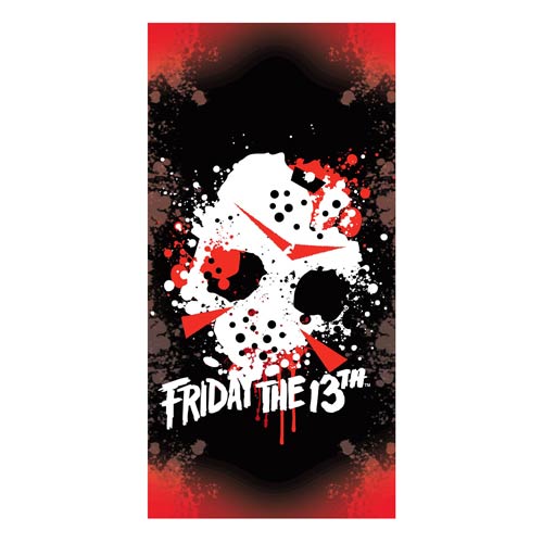 Friday the 13th Jason Mask Cotton Towel